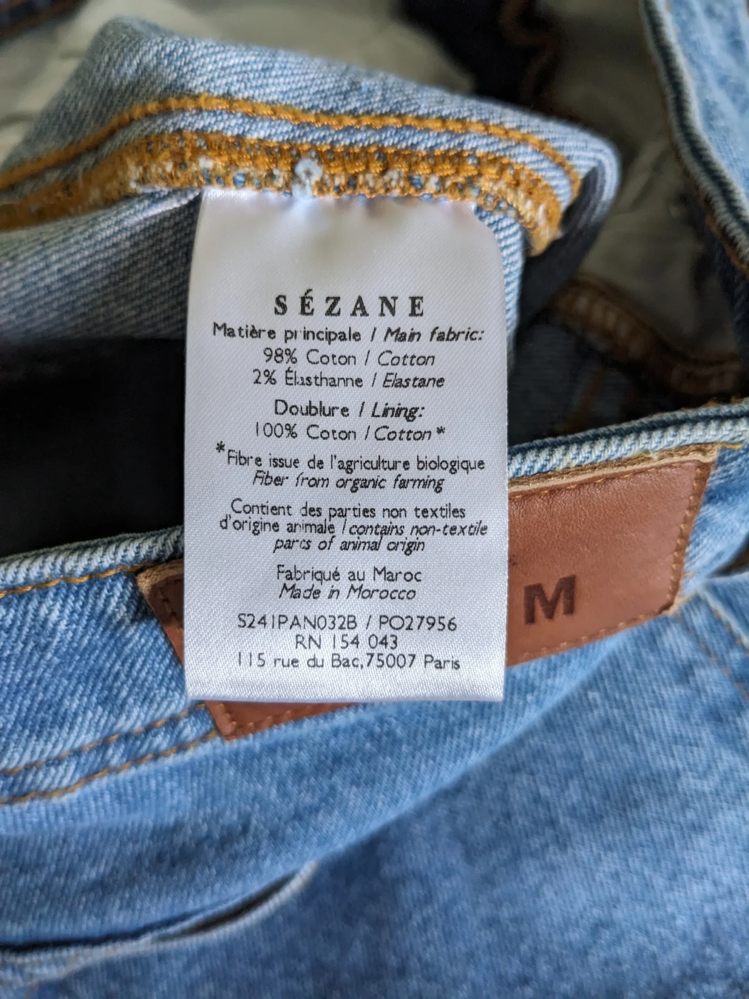 Image for Sézane - jeans slim parfait