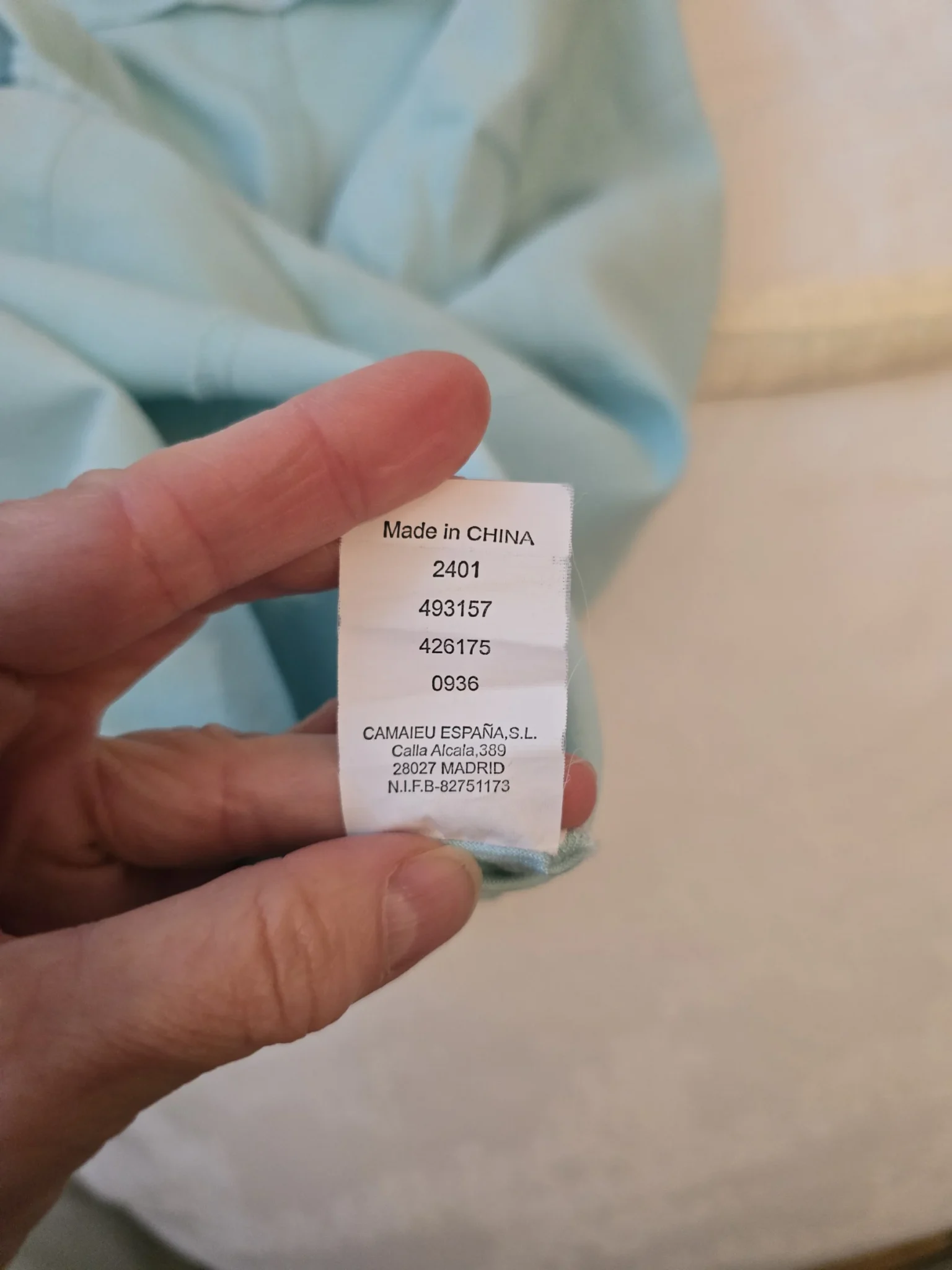Image for 🌟 Jolie robe Camaïeu turquoise