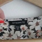 Thumbnail for 🌷Floral wrap-around blouse