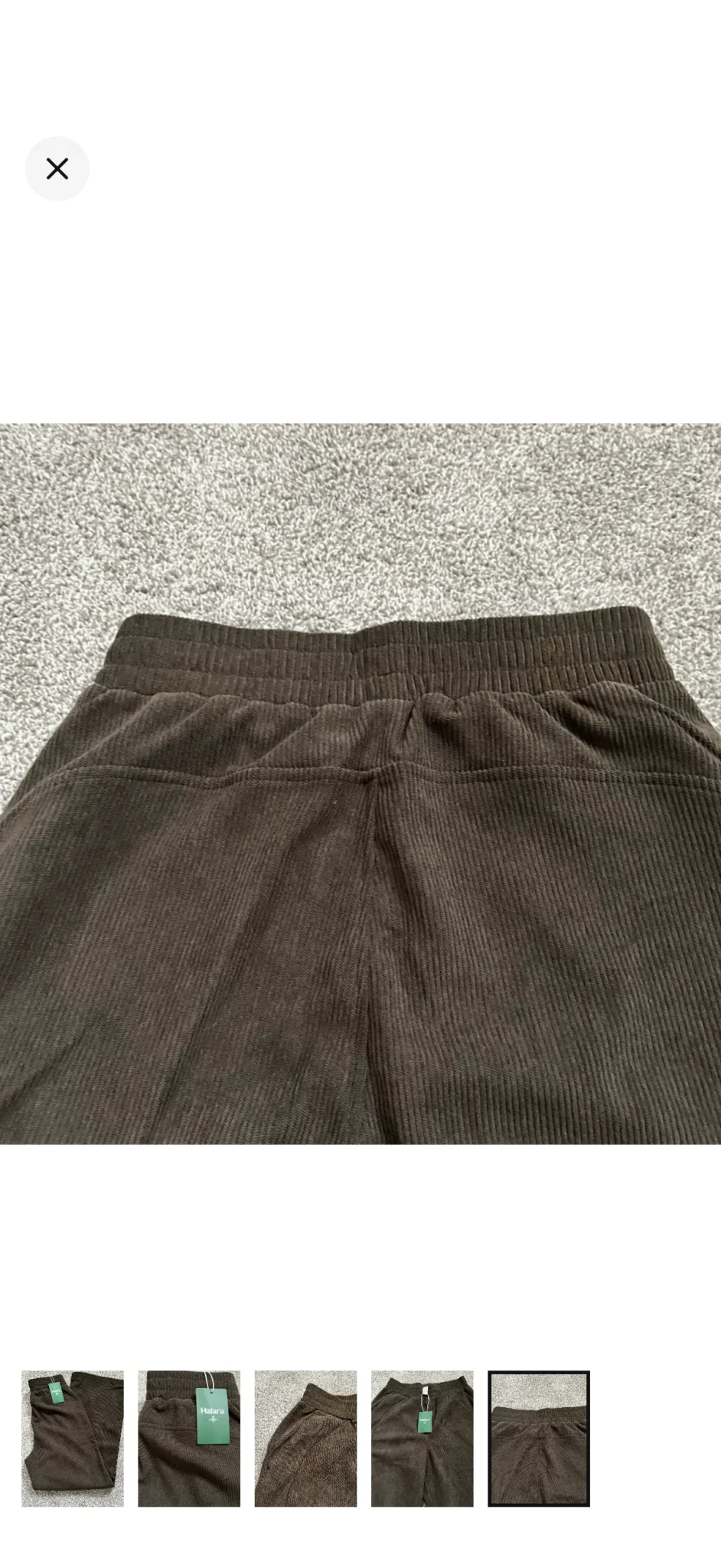 Image for Pantalon wideleg halara