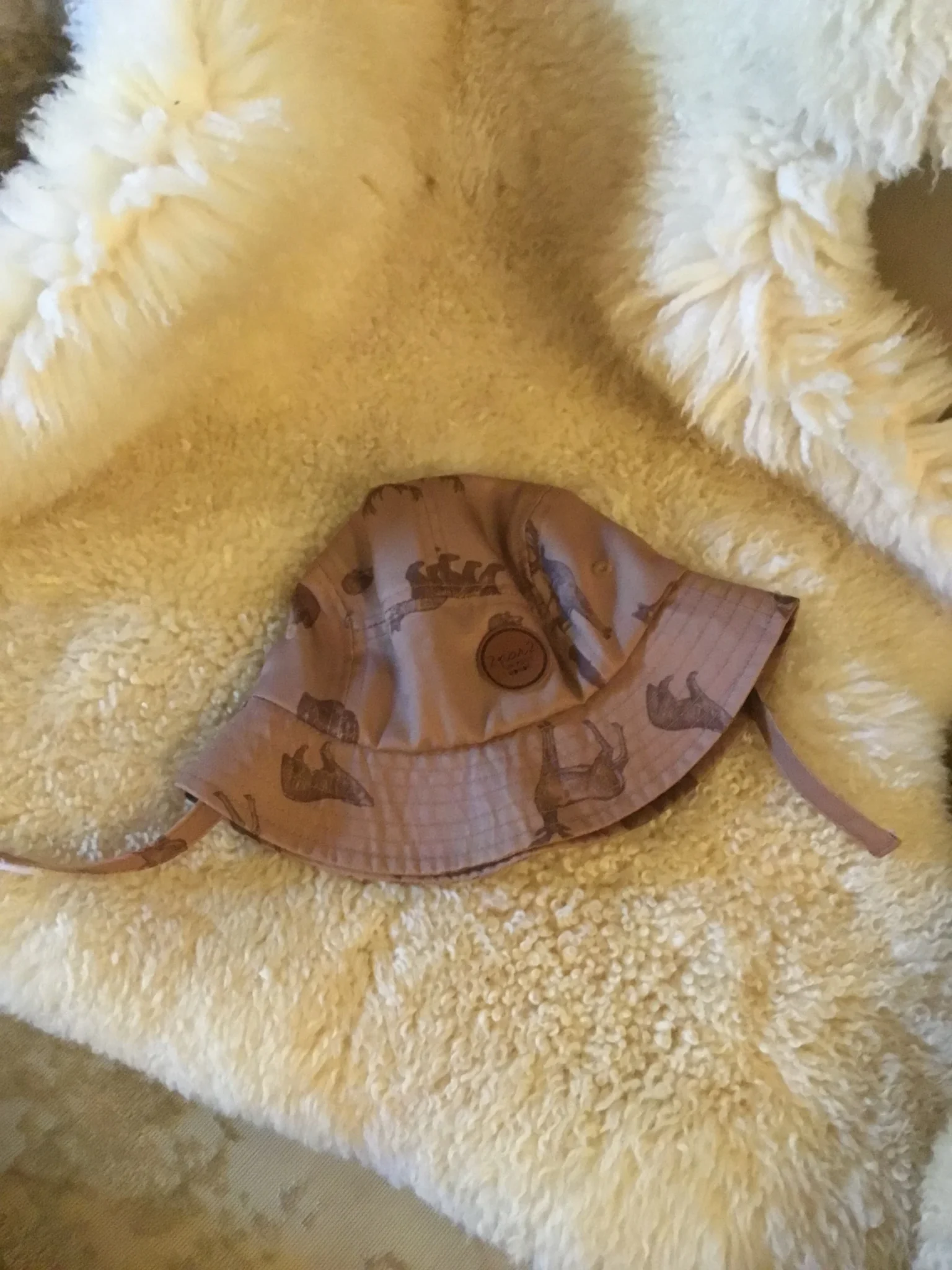 Image for Chapeau d’été avec attache, pour bébé, 6-12 mois