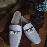 Thumbnail for Superbes Mules roses en cuir Michael Kors