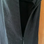 Thumbnail for Robe trapèze noire en lin United Colors of Benetton – sans manches