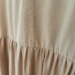 Thumbnail for Peach-beige button-front dress Zara