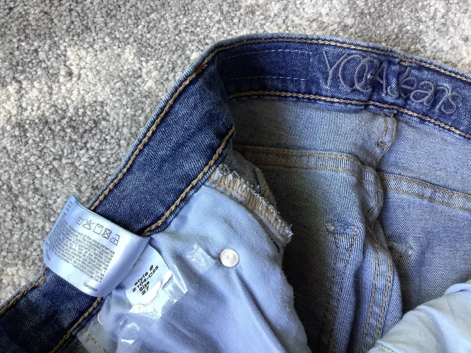 Image for YOGA Jeans trousers