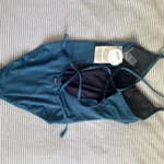 Thumbnail for Maillot sarcelle côtelé