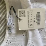 Thumbnail for Robe ballon avec broderie anglaise