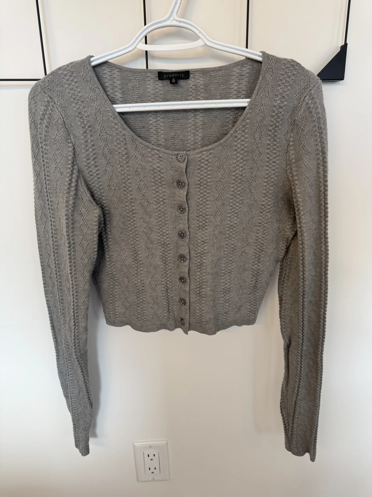 Image for Cardigan court gris