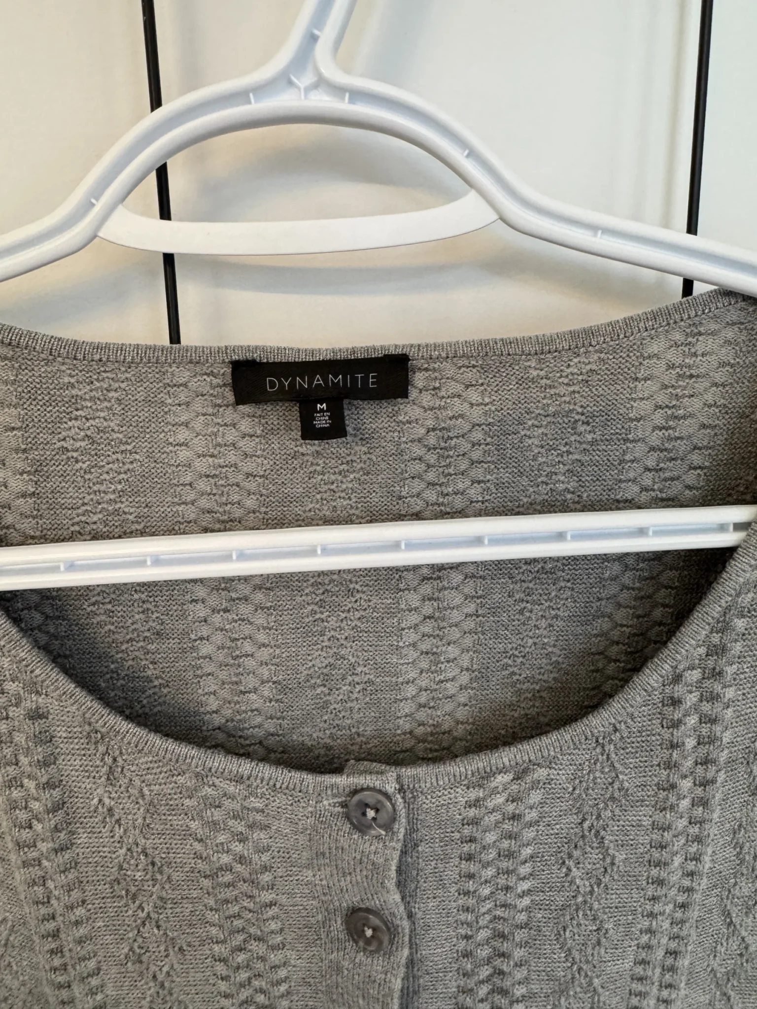 Image for Cardigan court gris