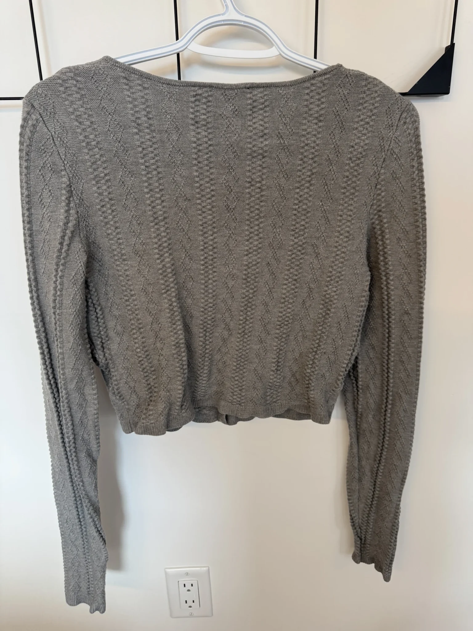Image for Cardigan court gris