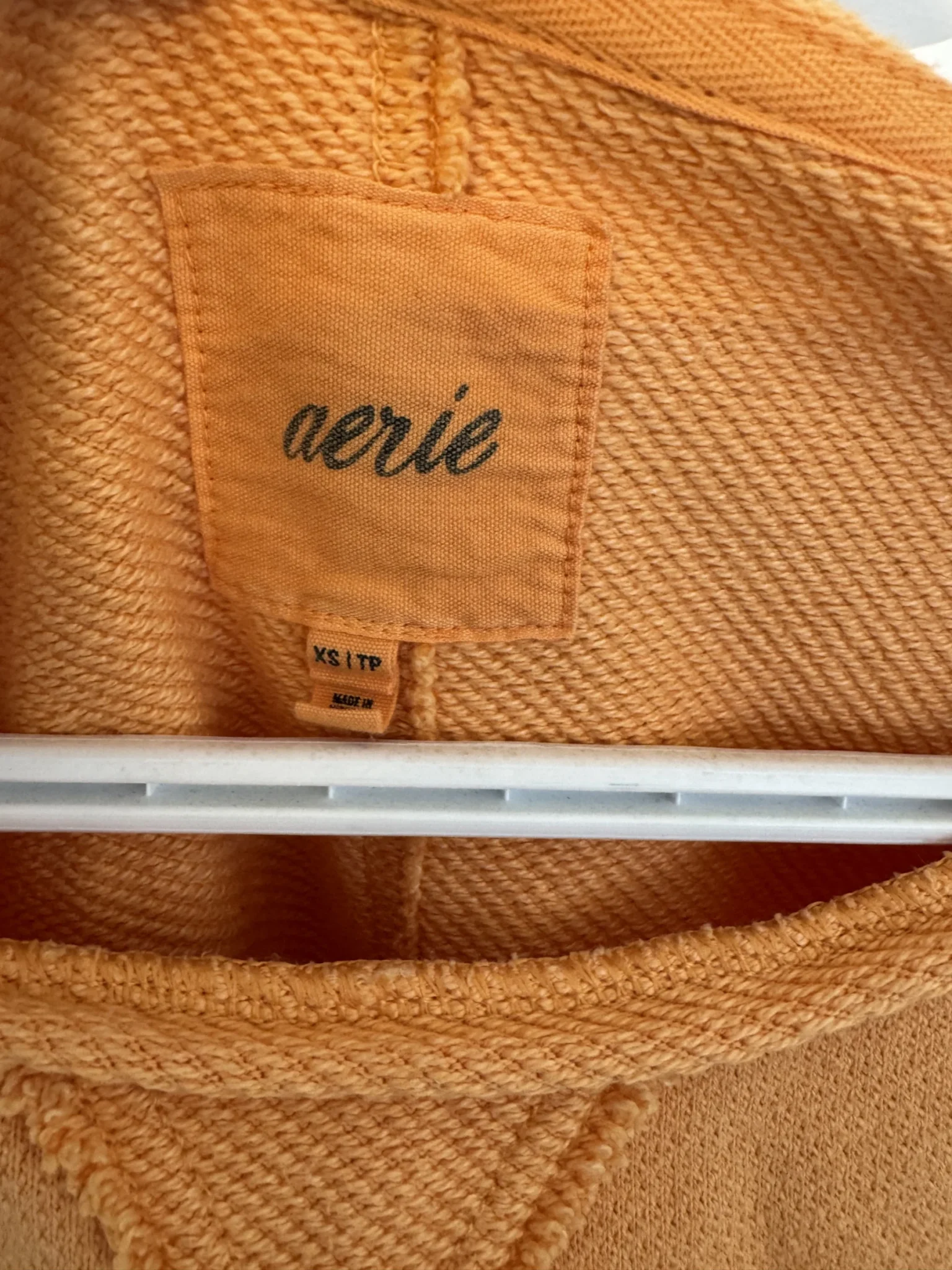 Image for Short orange jumper