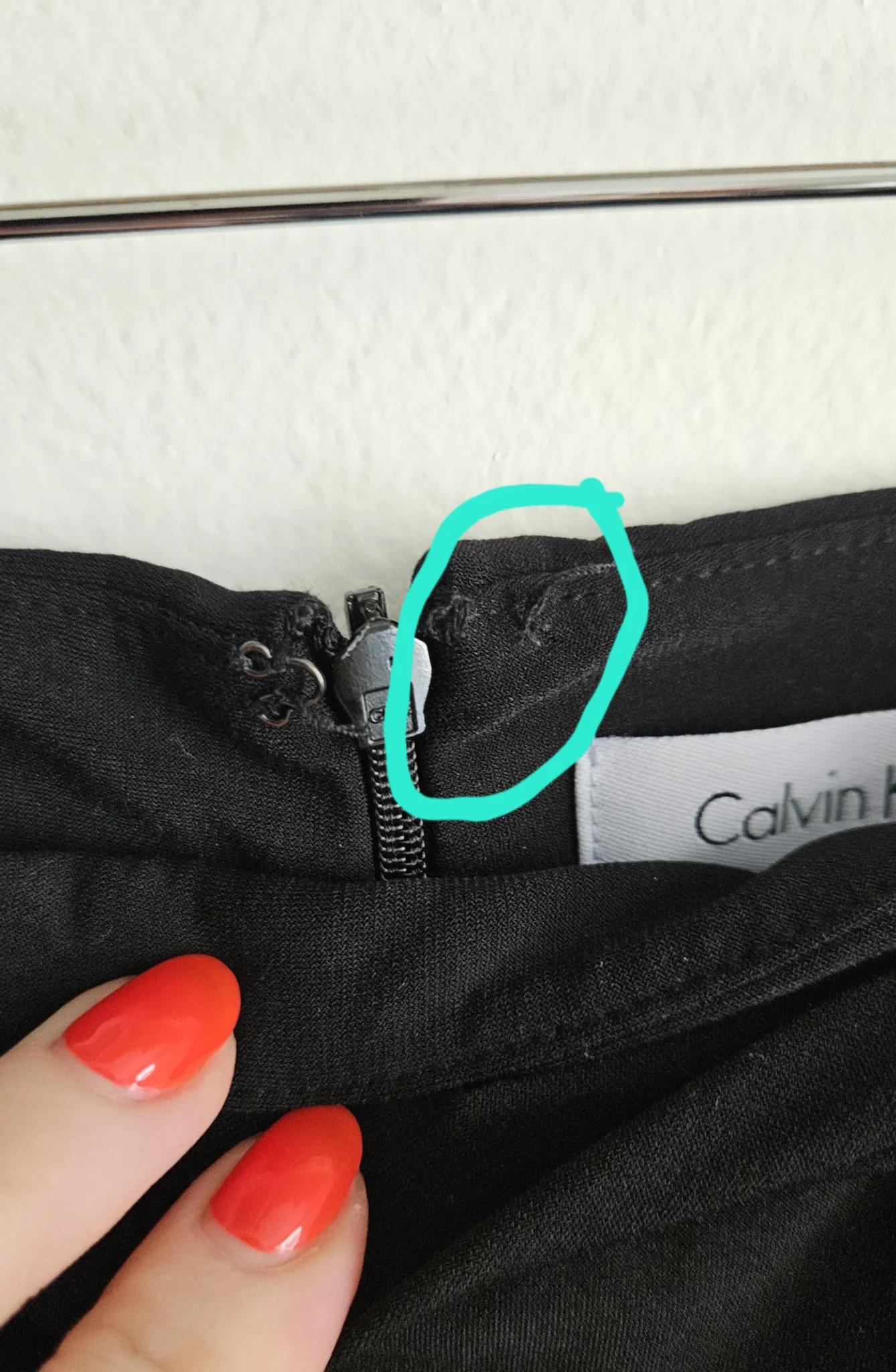 Image for 🌷Jupe à devant froncé - Calvin Klein
