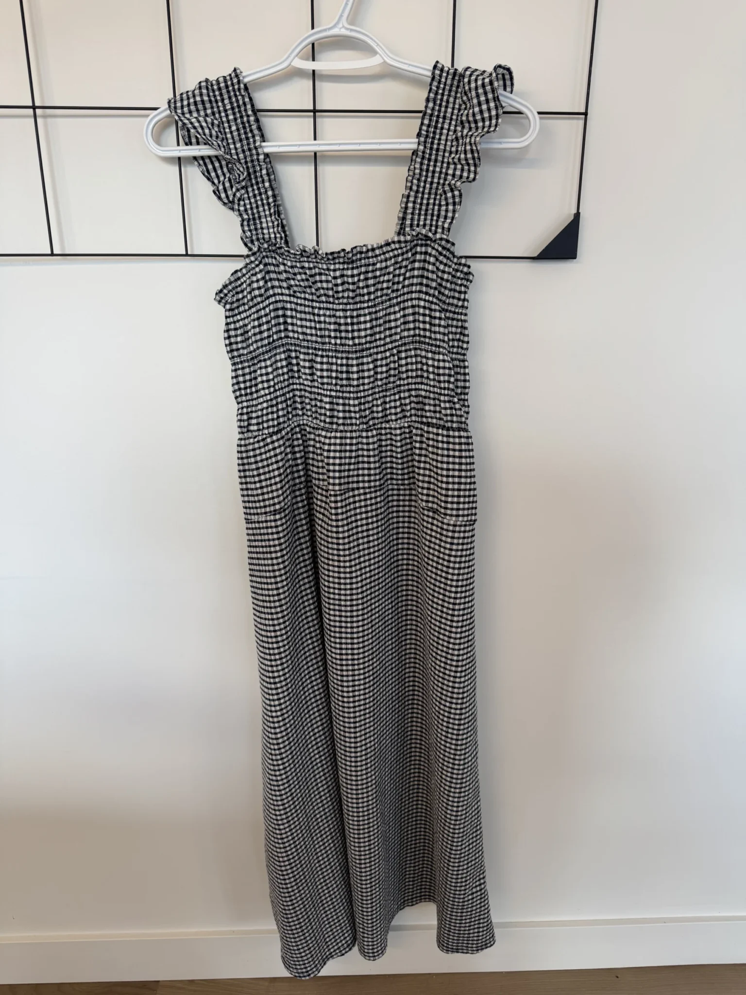 Featured image for Robe longue à carreaux
