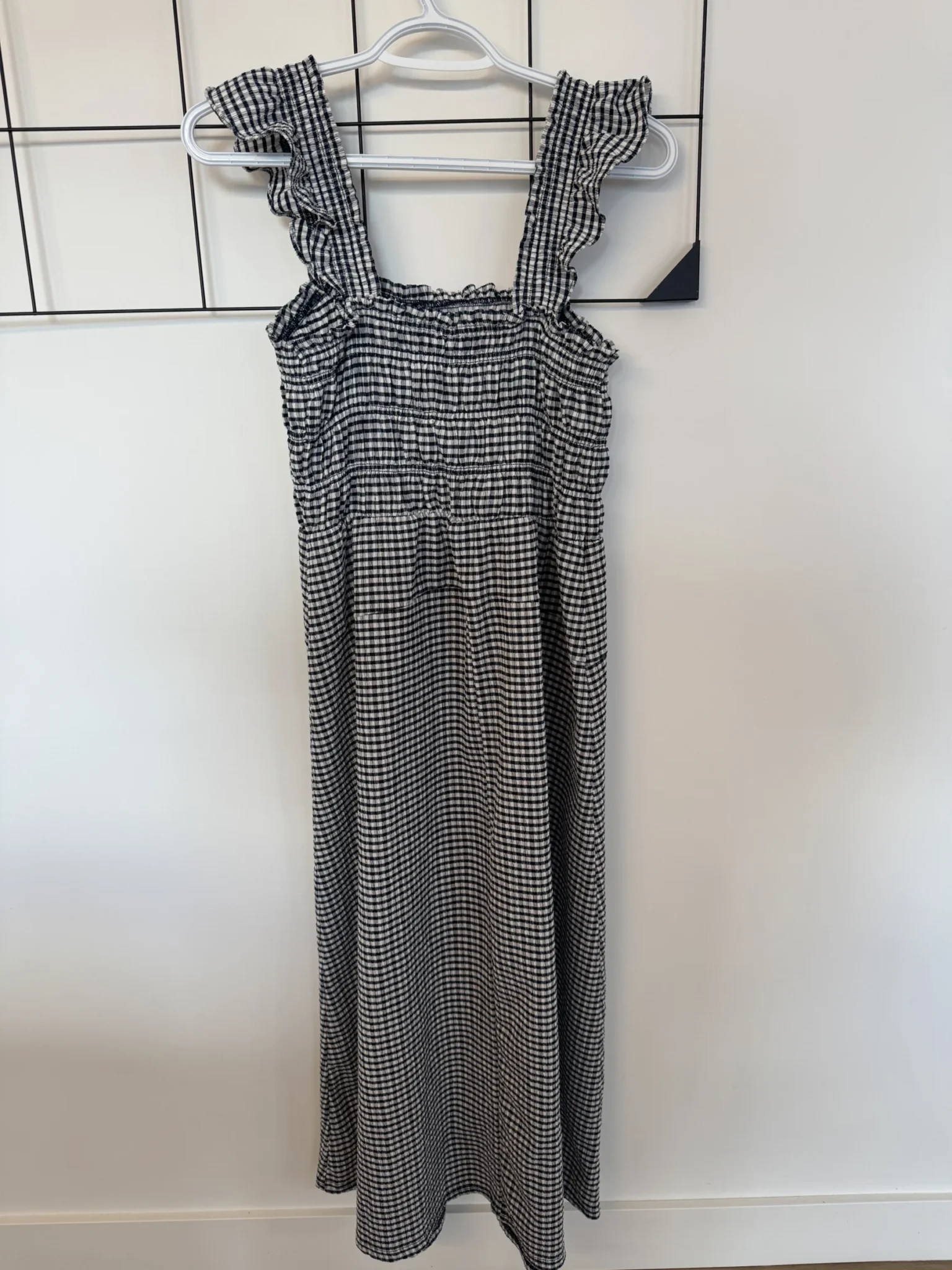 Image for Robe longue à carreaux