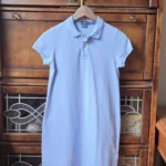 Featured thumbnail for Robe Polo bleu ciel jamais portée