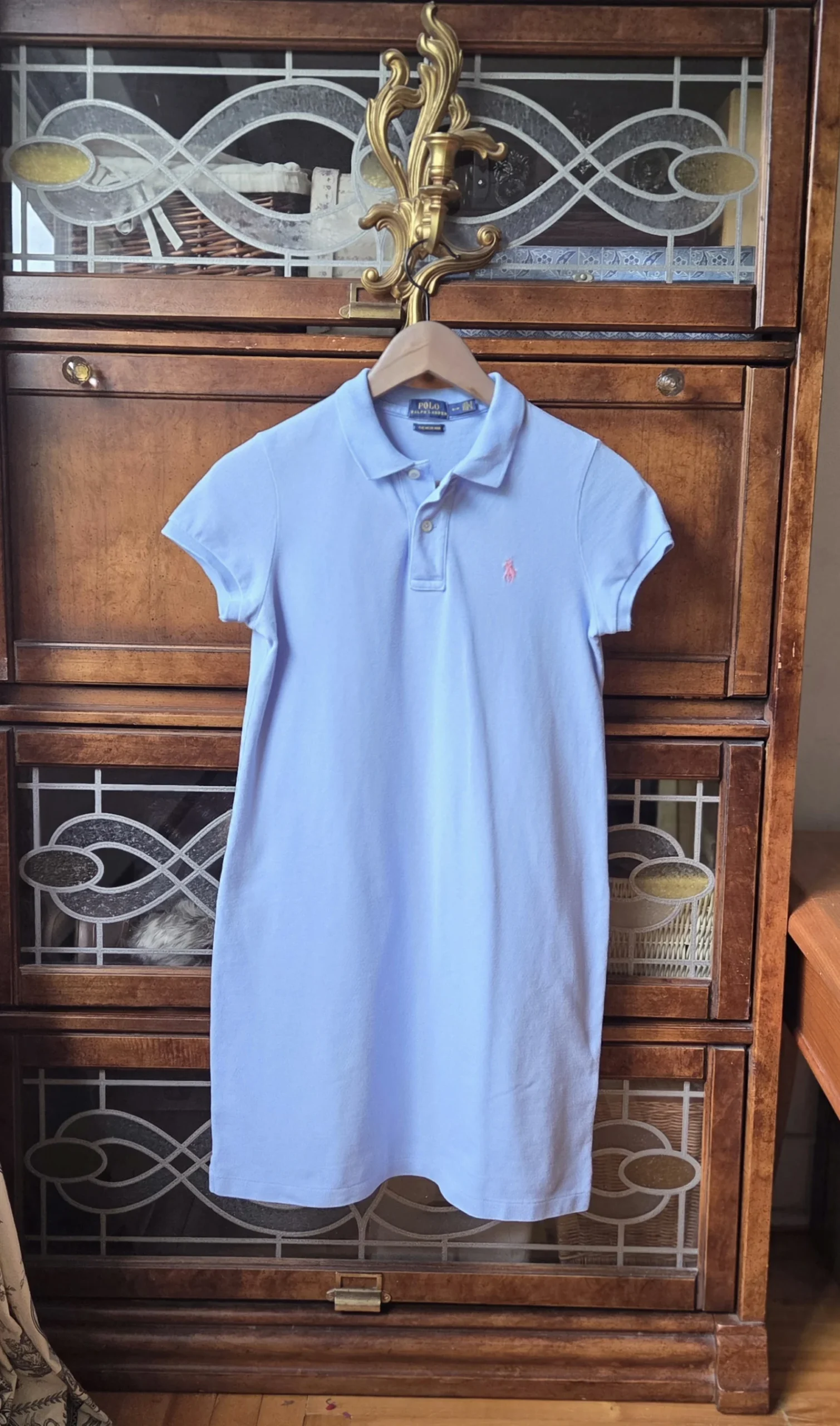 Robe Polo bleu ciel jamais portée Ralph Lauren seconde main