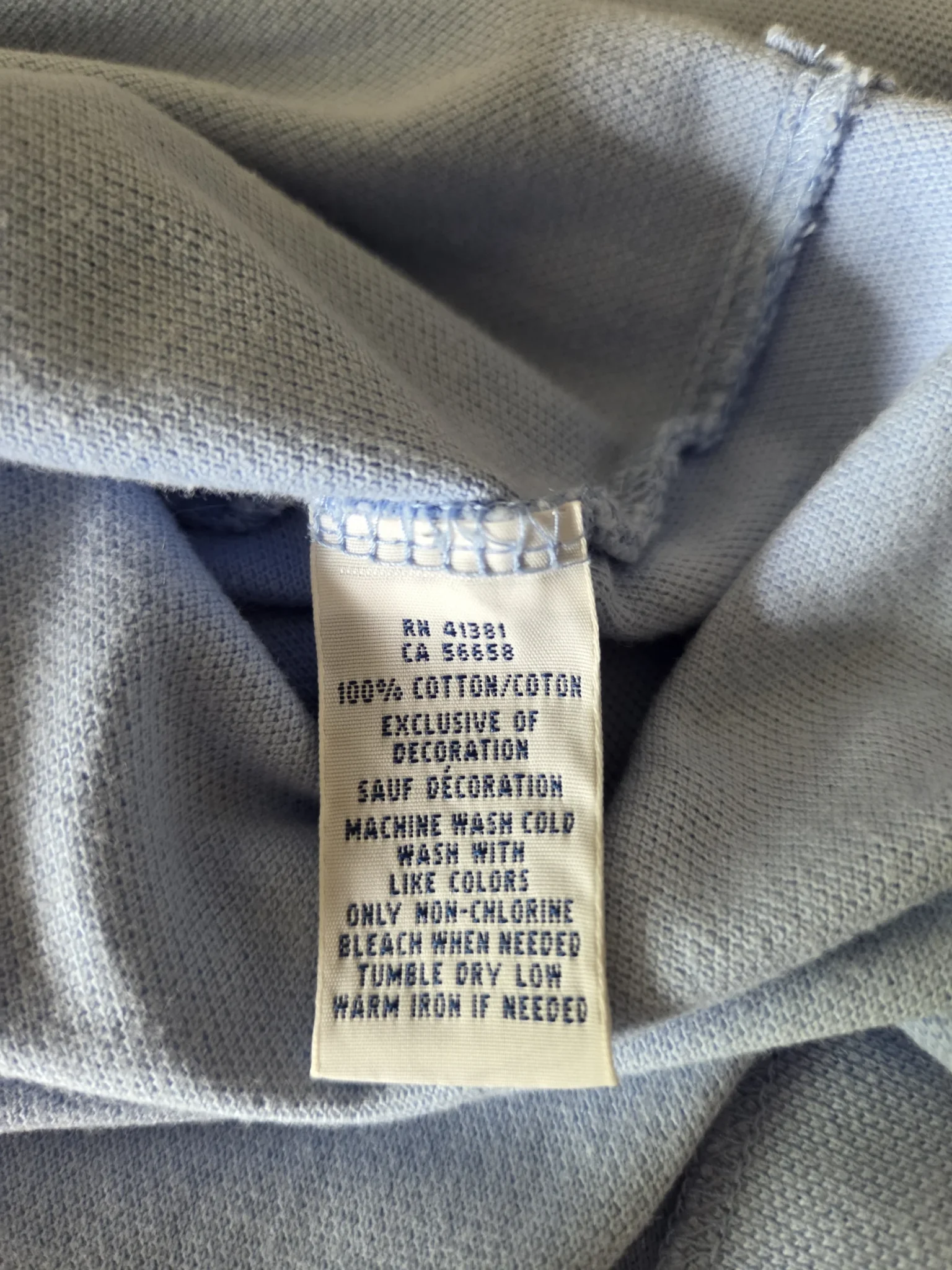 Image for Robe Polo bleu ciel jamais portée