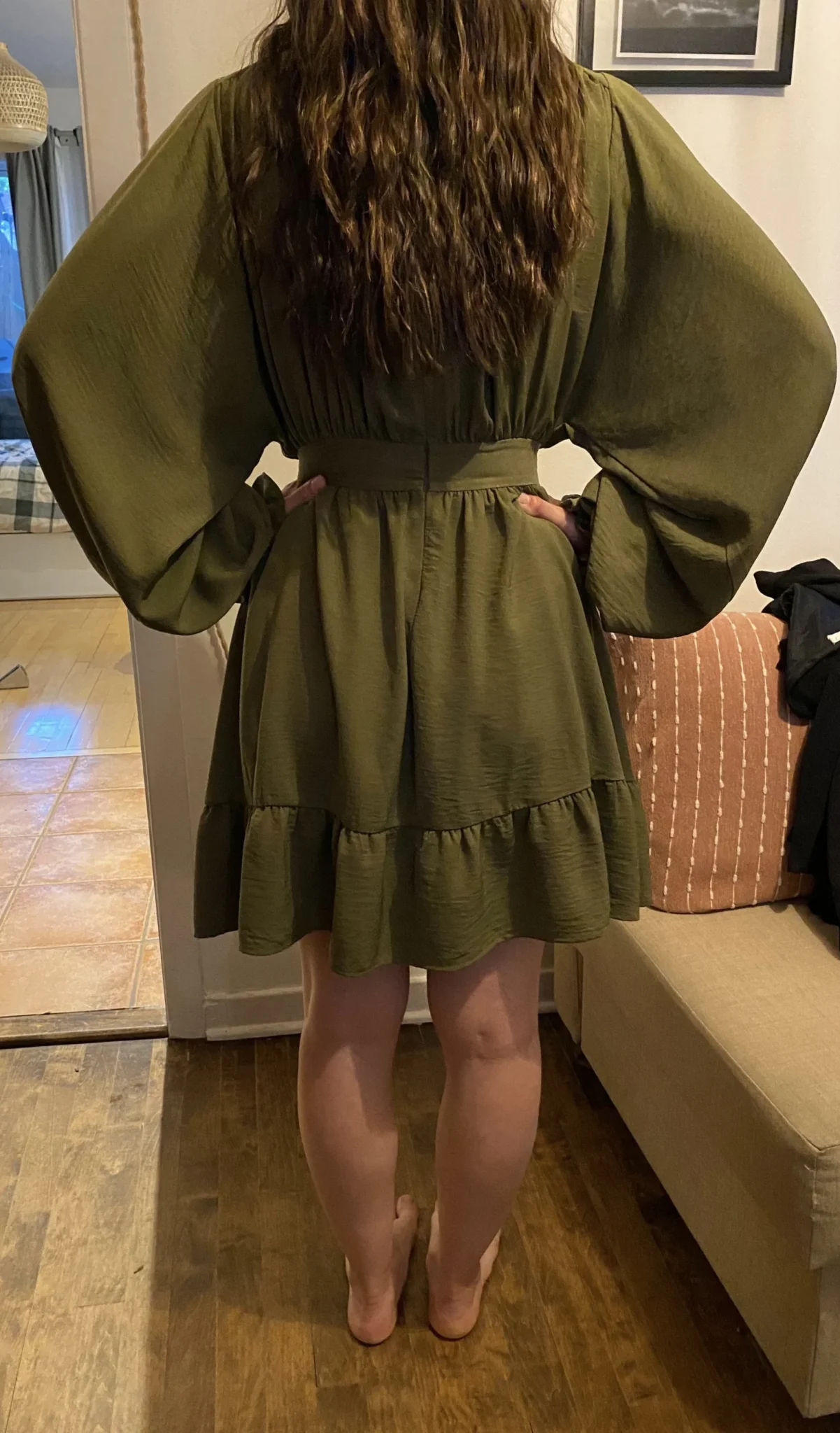 Image for Robe chic kaki