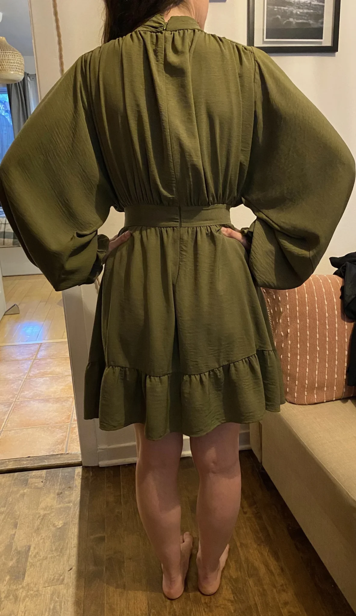 Image for Robe chic kaki