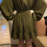 Thumbnail for Robe chic kaki