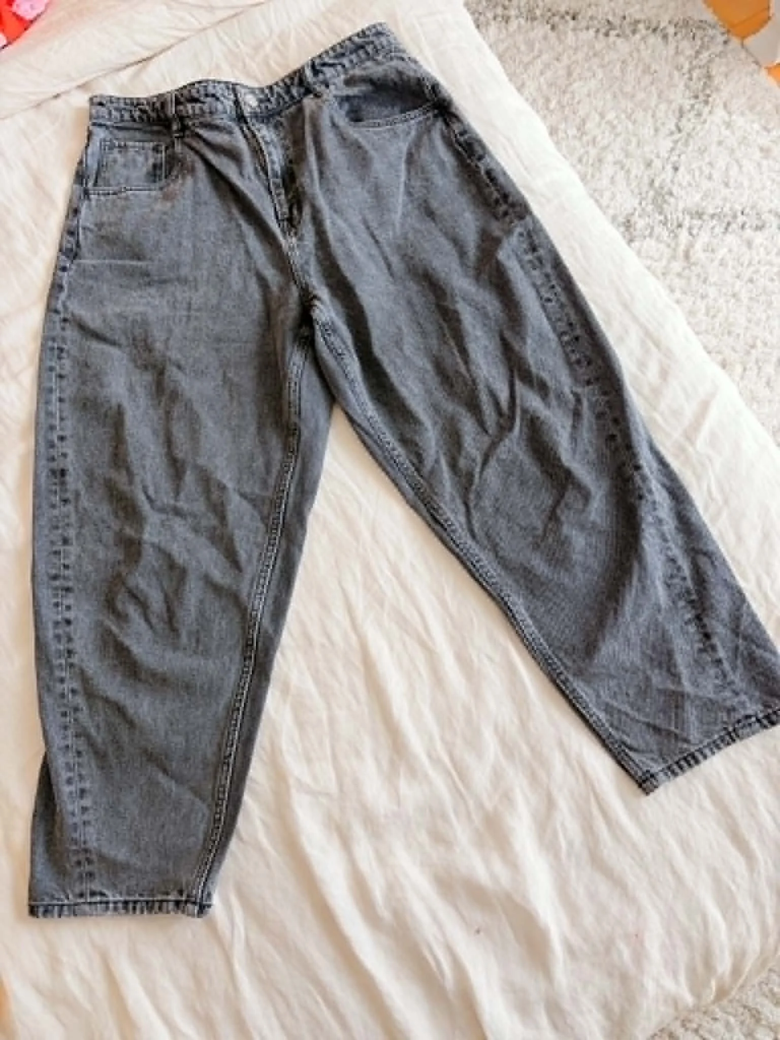 Jeans coupe ballon Frank and Oak Frank and Oak seconde main