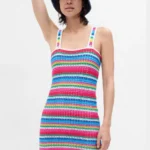 Featured thumbnail for 🌷Multicoloured crochet dress - GAP