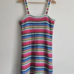 Thumbnail for 🌷Multicoloured crochet dress - GAP