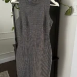 Featured thumbnail for Short dress with high collar