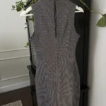 Thumbnail for Short dress with high collar