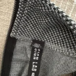 Thumbnail for Short dress with high collar