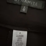 Thumbnail for Dynamite classic black trousers