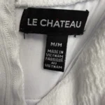 Thumbnail for Le Château white summer dress with thin straps - lightweight cotton dress size M
