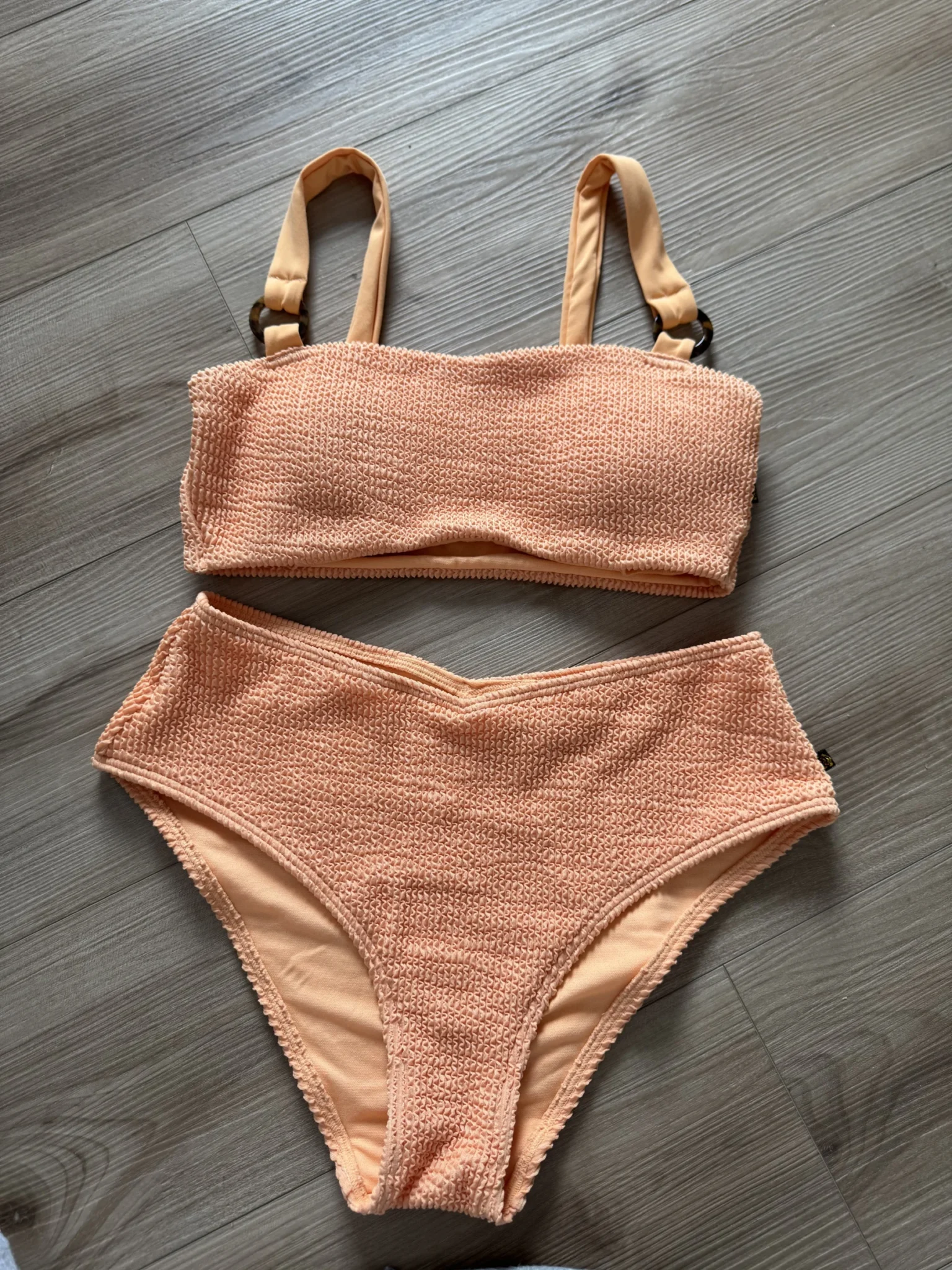 Image for Orange swimming costume set