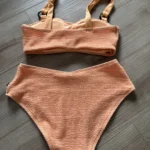 Thumbnail for Orange swimming costume set
