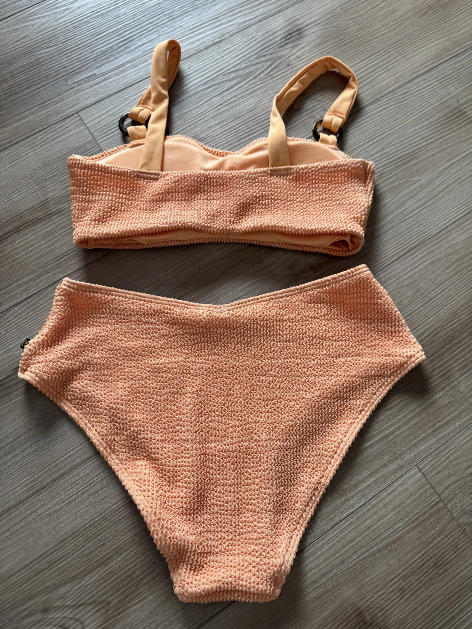 Image for Orange swimming costume set
