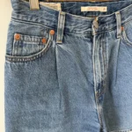 Thumbnail for Levis Ribcage High Waisted Jean Shorts with Pleats
