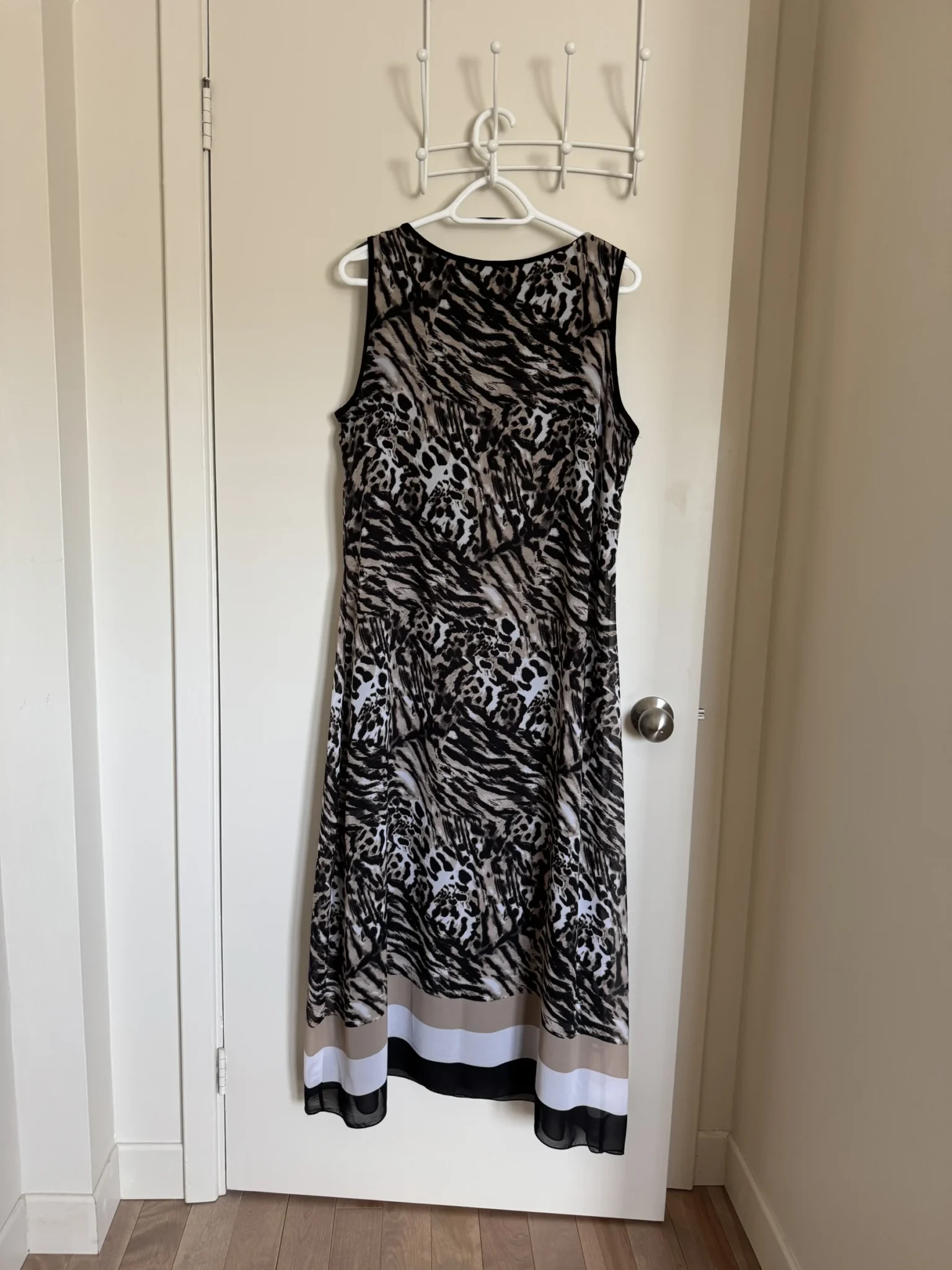 Image for Robe maxi à motifs animal