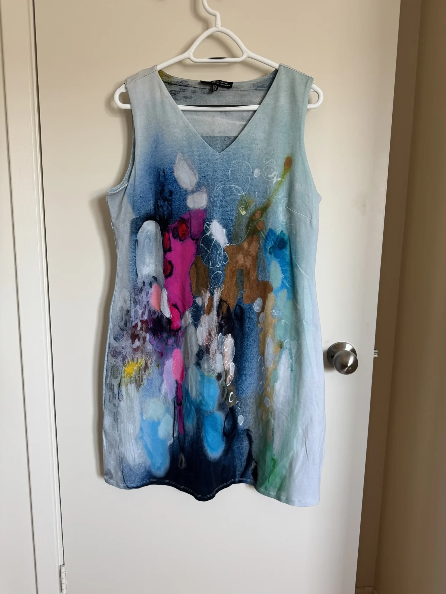 Image for Jolie robe d'été multicolore Claire Desjardins, By Carré noir