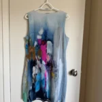 Thumbnail for Jolie robe d'été multicolore Claire Desjardins, By Carré noir