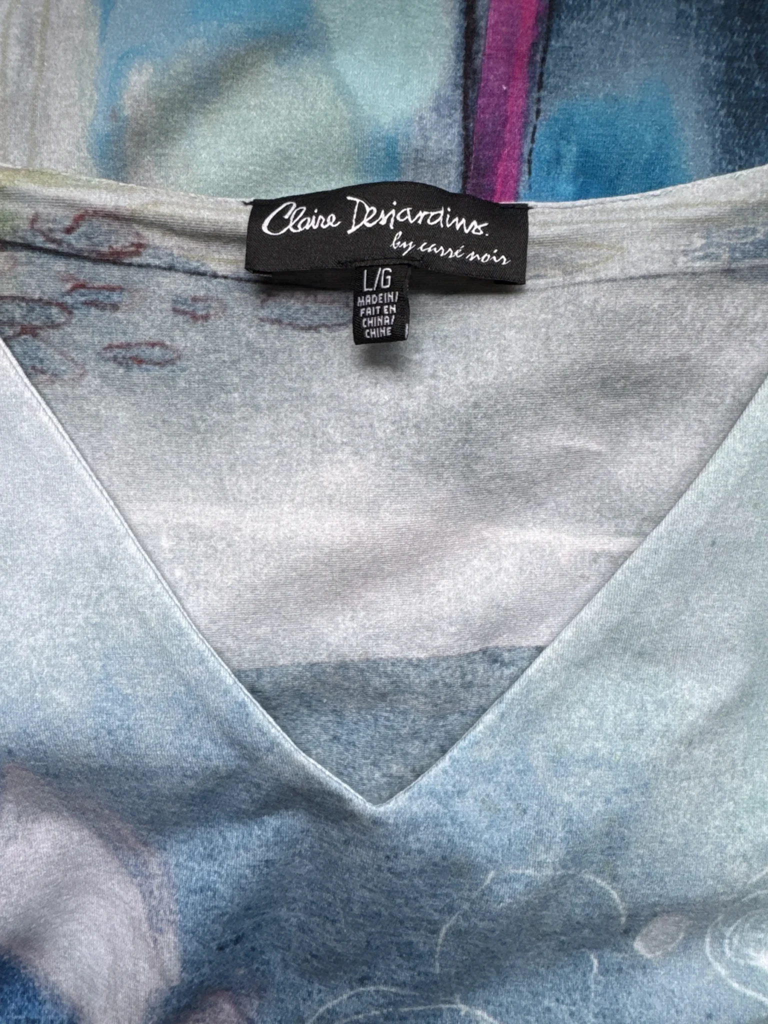 Image for Jolie robe d'été multicolore Claire Desjardins, By Carré noir