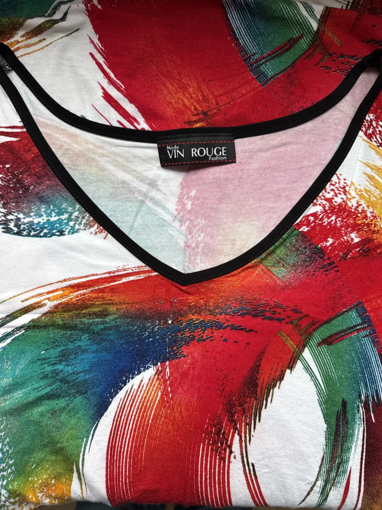 Image for Robe d’été sans manches multicolore