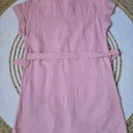 Thumbnail for Robe Chemise courte en mélange de lin