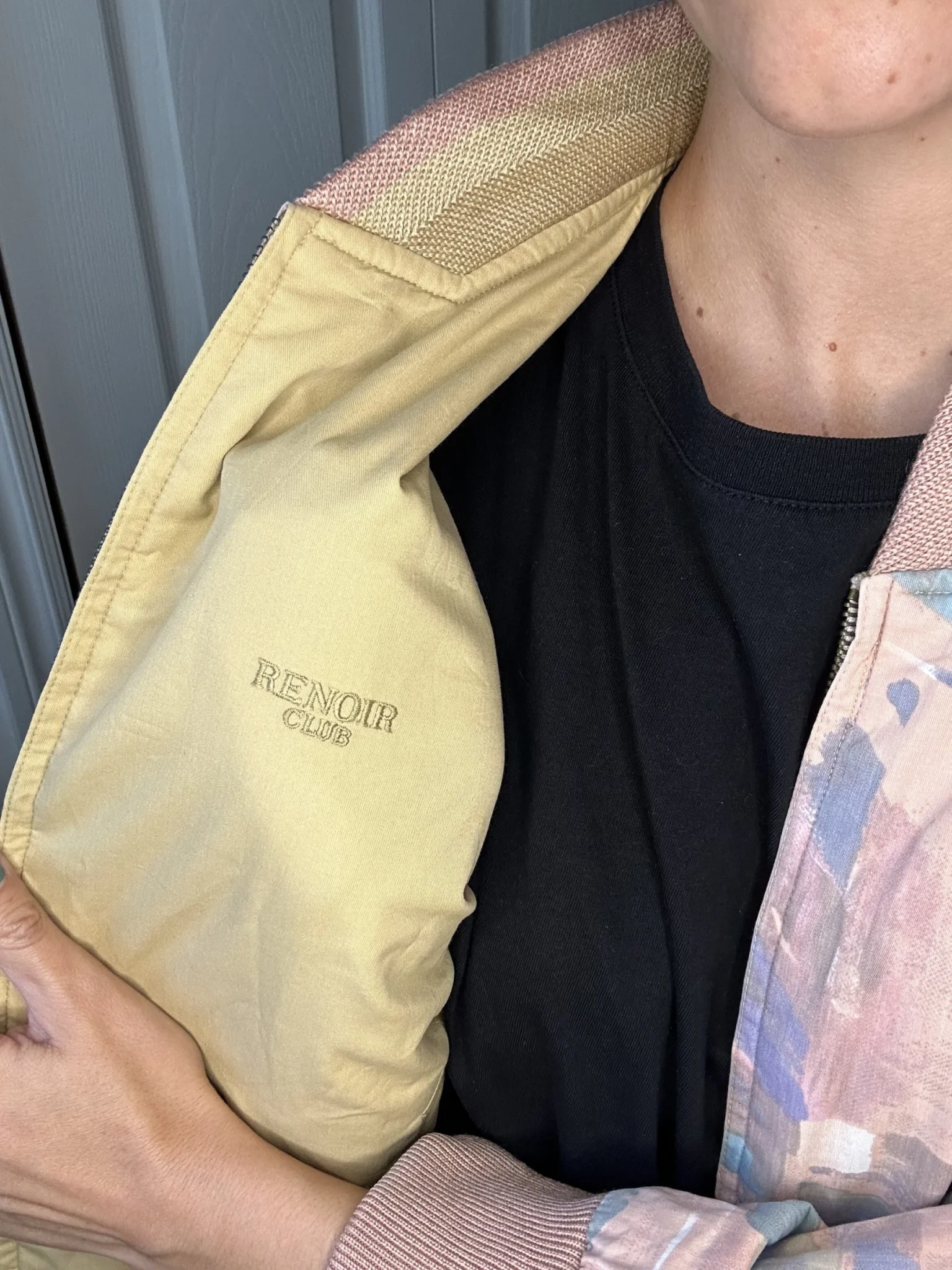 Image for Bomber jacket vintage réversible