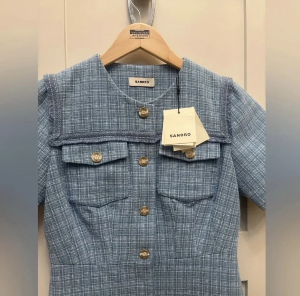Featured image for Sandro New US:4 Textured Dress