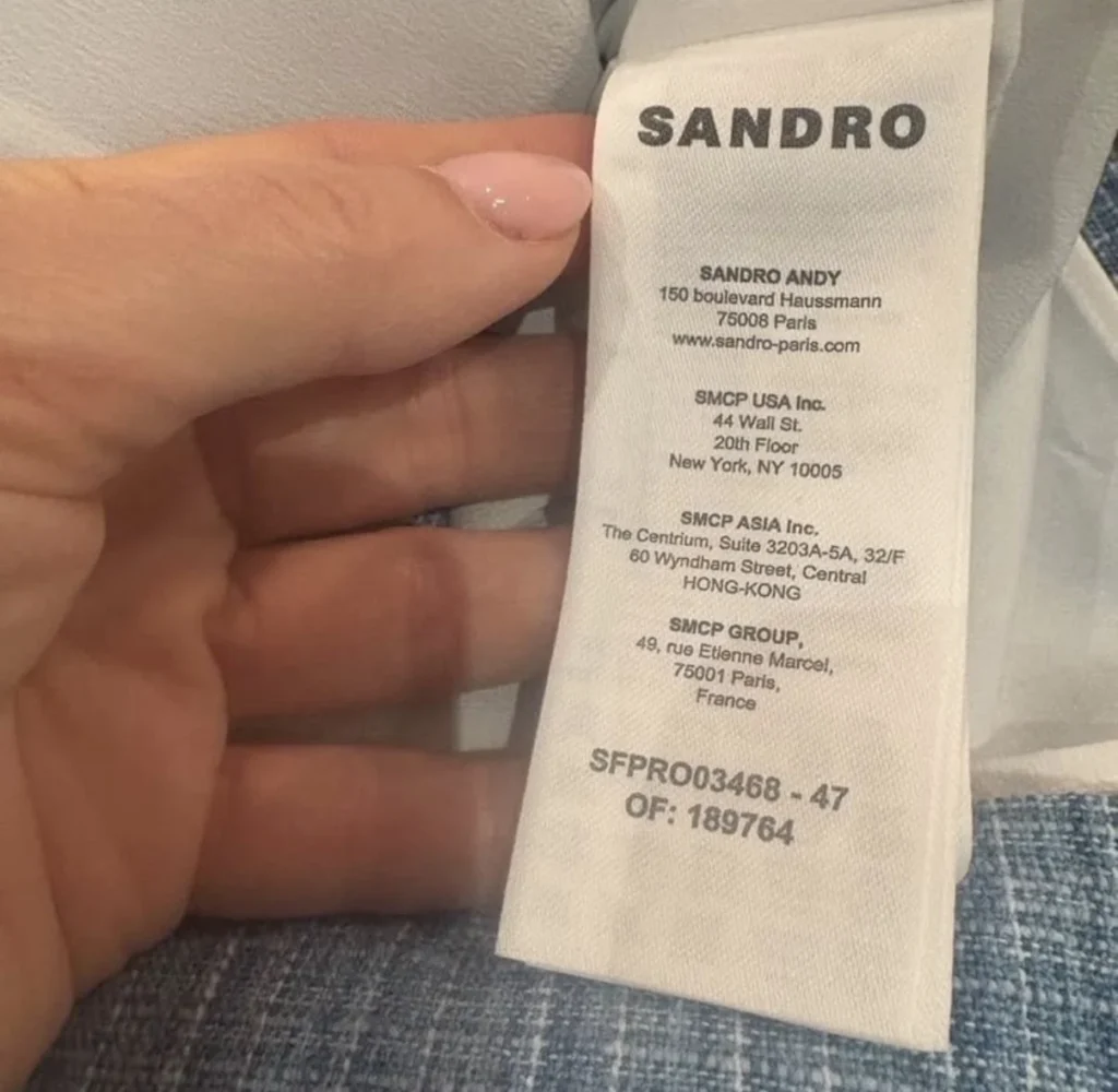 Image for Sandro New US:4 Textured Dress
