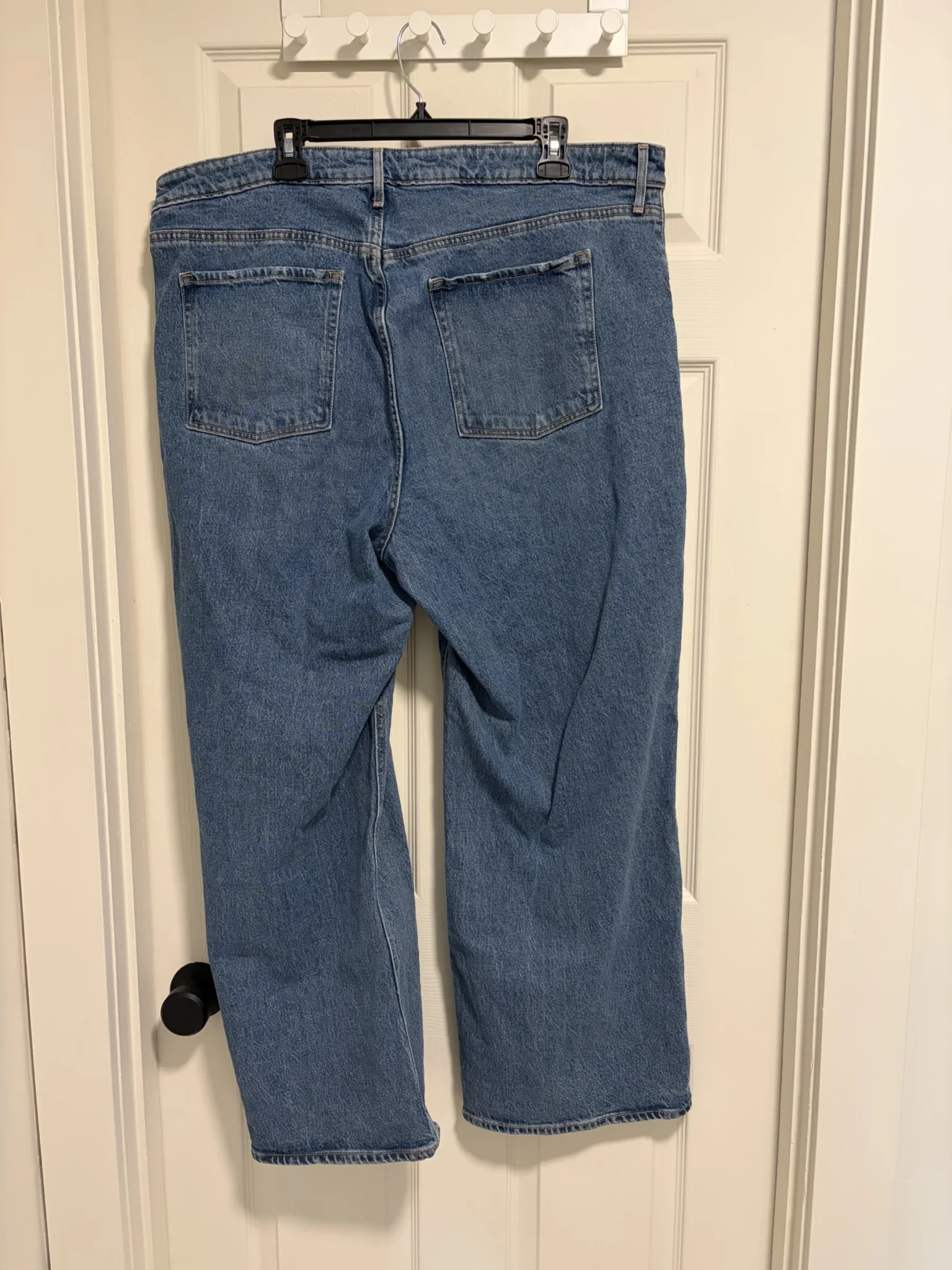 Image for Jeans jambe droite/large