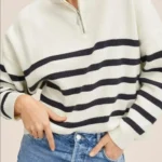 Featured thumbnail for 🌷Pull rayé à zip - Mango