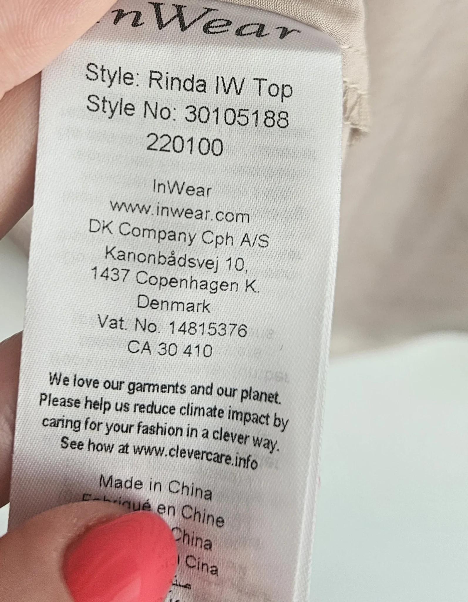 Image for 🌷Top Rinda - InWear
