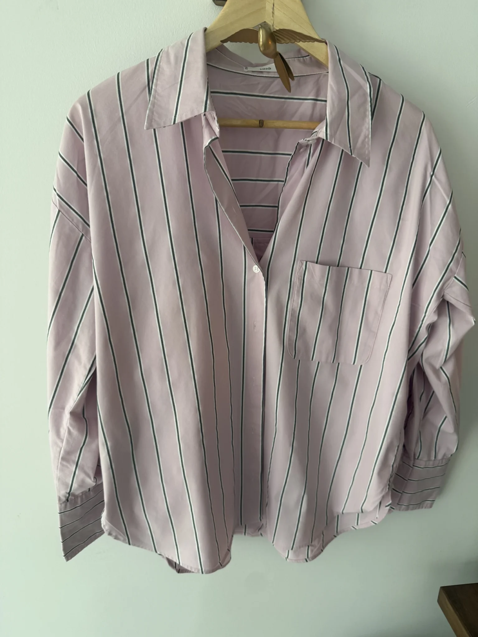 Image for Mango - Chemise à larges rayures