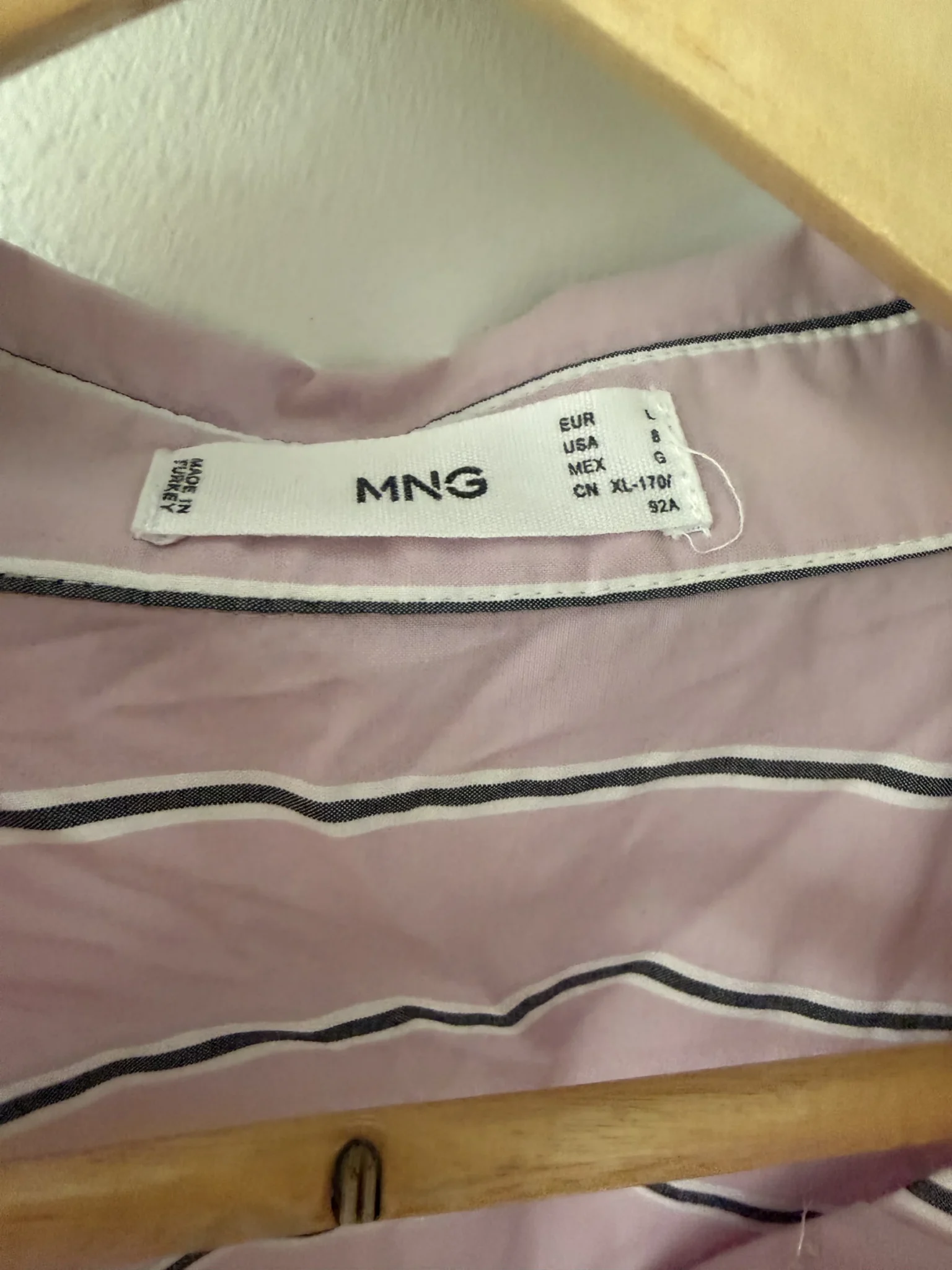 Image for Mango - Chemise à larges rayures